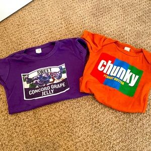 PB (6-12m) & J (2) sibling outfit